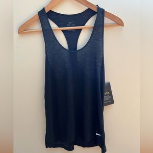 Nike Breathe dri-fit running tank black small